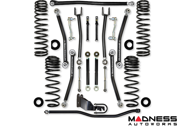 Jeep Wrangler JL Lift Kit - Rock Krawler - 3.5in X Factor - 2018+ Jeep Wrangler JL Lift Kit - Rock Krawler - 3.5in X Factor - 2018+